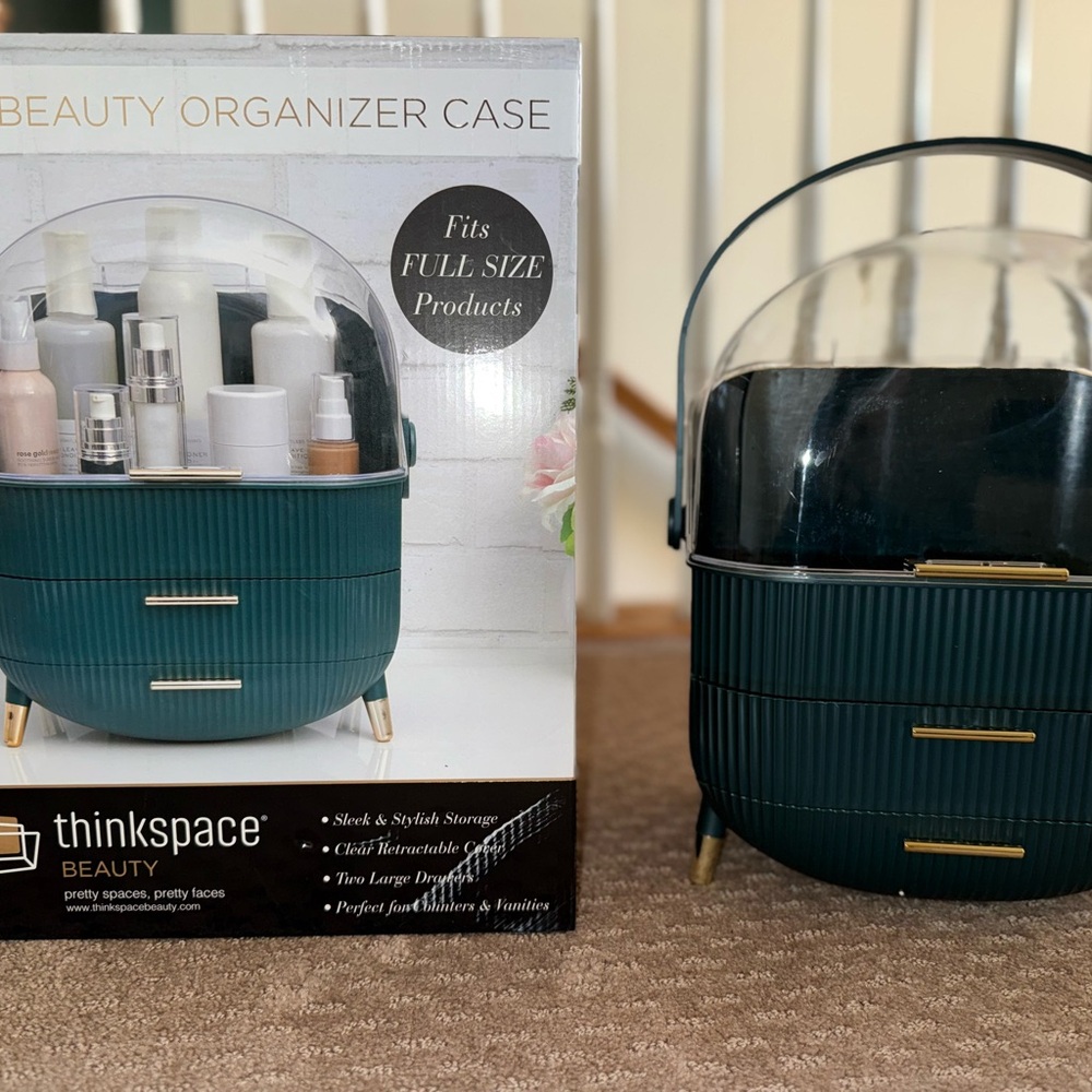 Beauty Organizer Case - Green